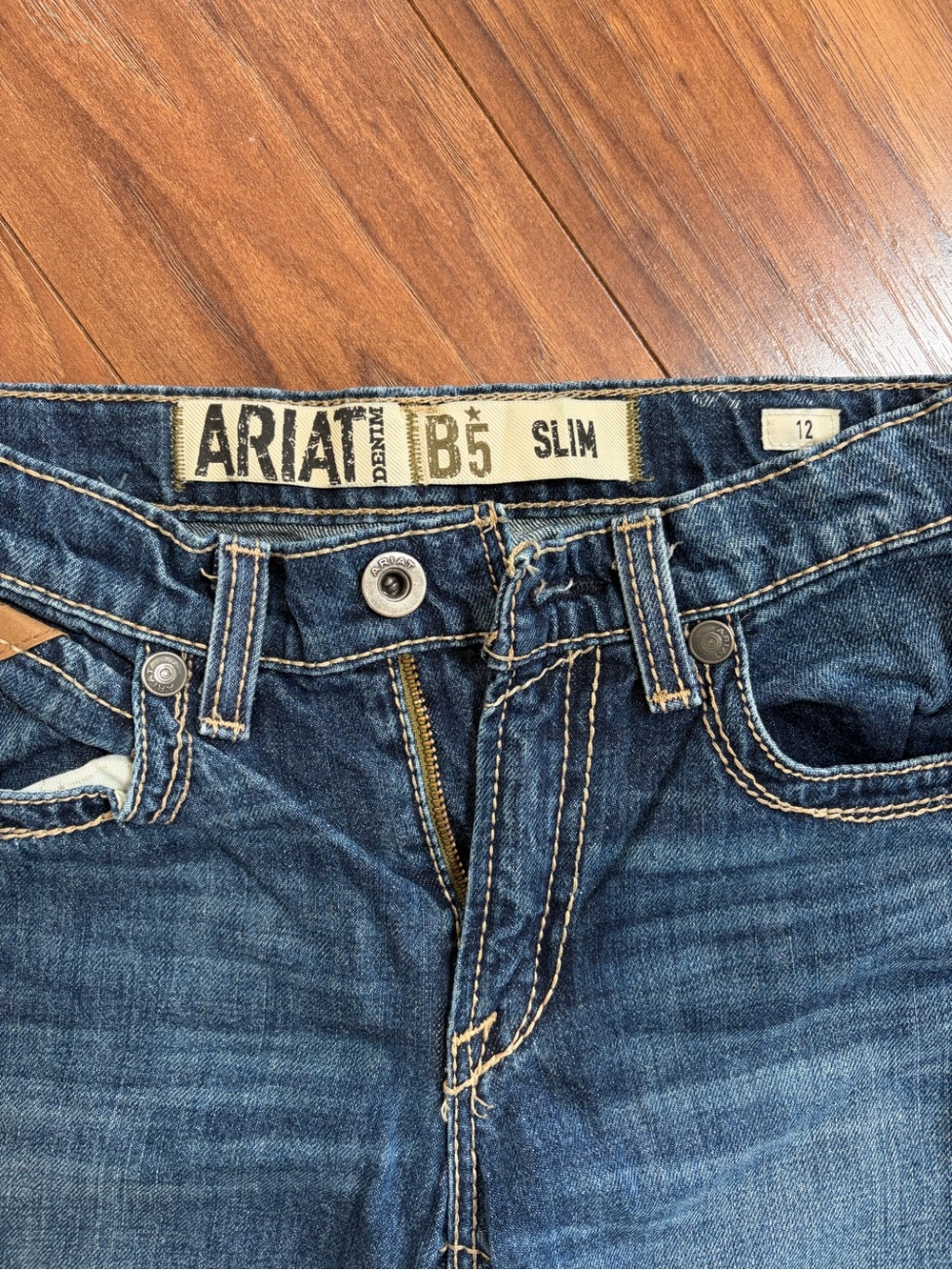 Ariat B5 Slim Dark Blue boys Jeans